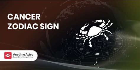 Cancer Zodiac Sign Symbol Dates And Personality