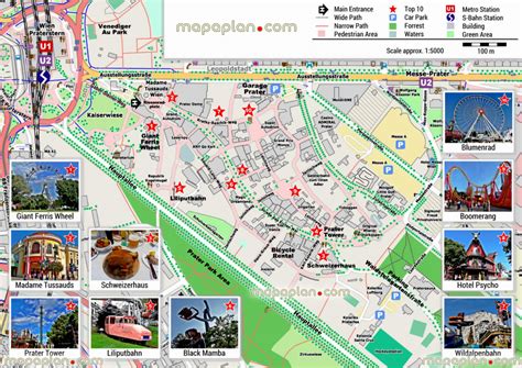 Printable Tourist Map Of Vienna Printable Maps
