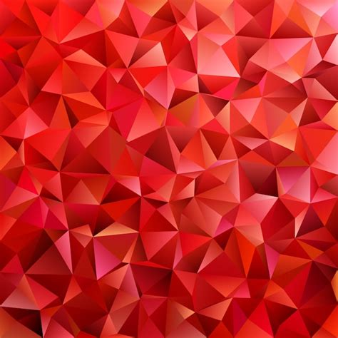 Dark Red Geometric Abstract Triangle Tile Pattern Background Polygon