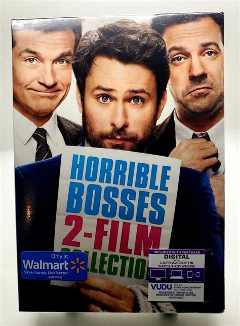 Horrible Bosses Film Collection New Sealed Dvd Double Feature Ebay