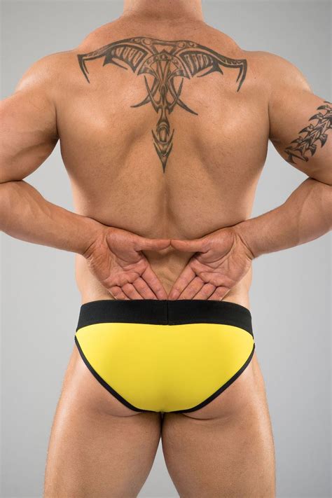 Sukrew Jake U Brief Men S Open Front Pouch Sexy Slip Bikini Pants Underwear EBay