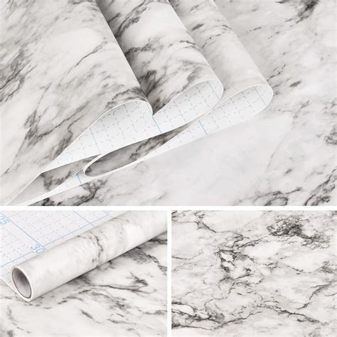 Buy Mecpar Marble Wallpaper 177 X 787 Marble Contact Paper Peel