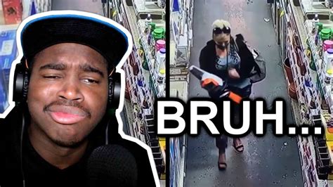 The Worst Shoplifter Ever Daily Dose Of Internet Live Reaction 🔴 Youtube