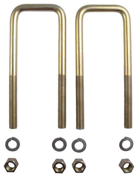 Double friction disc brake principle provides constant sway abatement. Replacement Square U-bolts for 26000 Dual Cam Sway Control ...