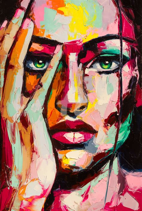 Abstract Faces Painting Best Painting Collection