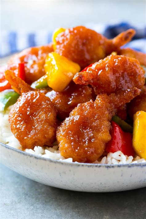 Sweet and sour sauce is the classic tangy and sweet dipping sauce of chinese takeout restaurants that has just six ingredients and takes less than 10 minutes to make! Sweet and Sour Shrimp - Dinner at the Zoo
