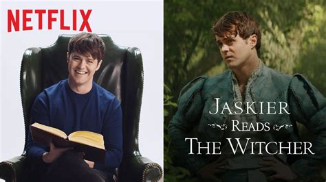 Jaskier Reads The Witcher Feat Joey Batey Netflix Youtube
