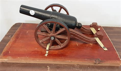 Sold Price 1863 Antique Cast Iron Cannon June 1 0120 400 Pm Edt