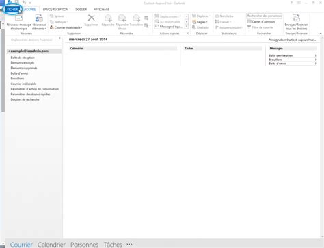 Configurer Son Compte Email Dans Outlook Documentation