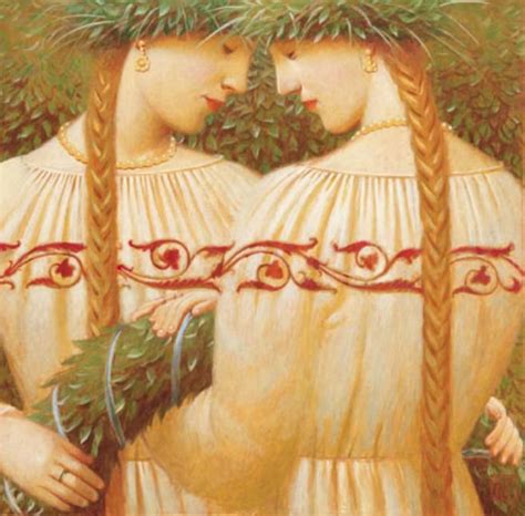 Duets Sisters Twins And Groups Of Two In Art And Photos Andrej Remnev Magic Realism Russian