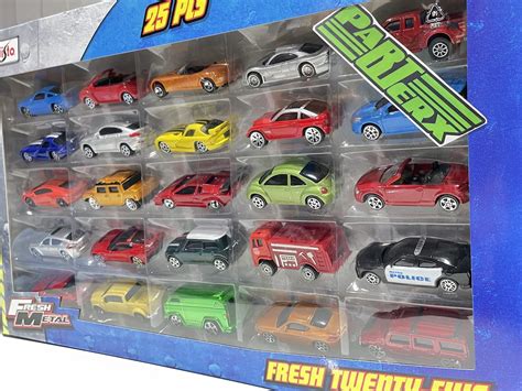 25 Toy Cars Collection Fresh Twenty Five Metal Play Car Set Kids Childs