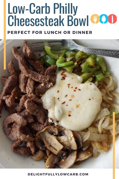 Check spelling or type a new query. Low-Carb Philly Cheesesteak Bowls | Delightfully Low Carb