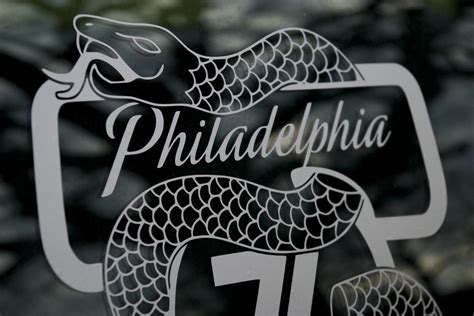 Brand new new logos for philadelphia 76ers. 76ers Snake Logo Meaning