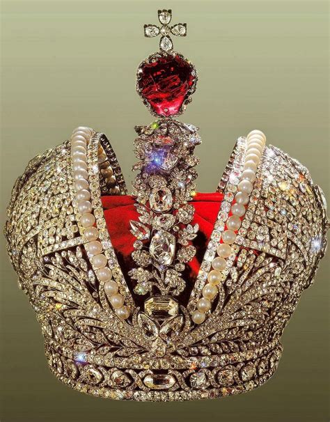 Большая императорская корона Российской империиЕППозье1726 Royal Crown Jewels Royal Crowns