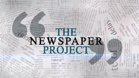 The Newspaper Project // After Effects [Video] in 2020 | After effects