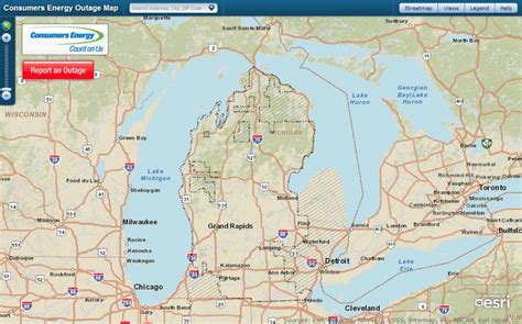 Consumers energy launches new online outage map consumers energy launches online power outage map for customers consumers power outage map ~ cvln rp. Consumers Energy Outage Map Michigan | Maps and Graphs ...