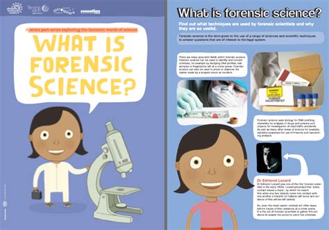 Forensic Science Worksheets Ks3 Science Lesson Plan And Worksheets