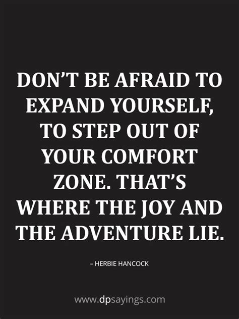 80 get out of your comfort zone quotes dp sayings