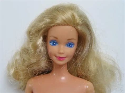VINTAGE 1988 MAGIC Moves Superstar Barbie Doll Nude 16 99 PicClick