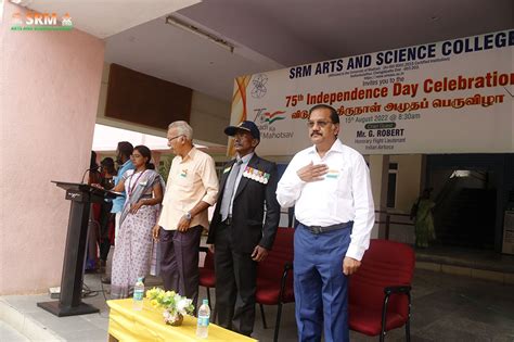 75th Independence Day Srm Arts And Science College