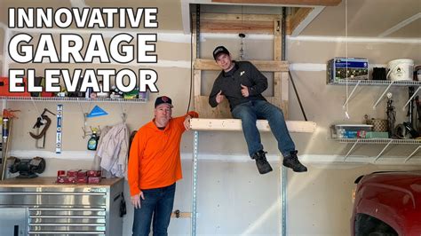 Garage Attic Elevator Lift Build In Minneapolis Minnesota Youtube