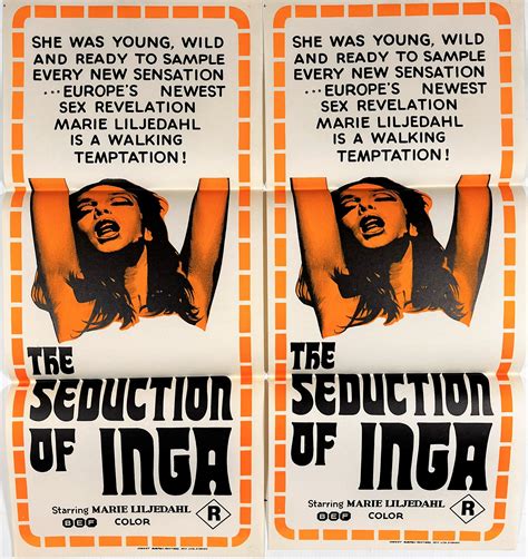 Lot The Seduction Of Inga Starring Marie Liljedahl Tommy Blom Director Jospeh W