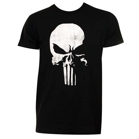 Punisher Punisher Mens Black 3d Logo T Shirt Medium