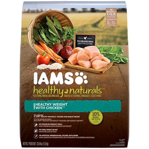 Iams Healthy Naturals Weight Management With Chicken Adult Dry Dog Food
