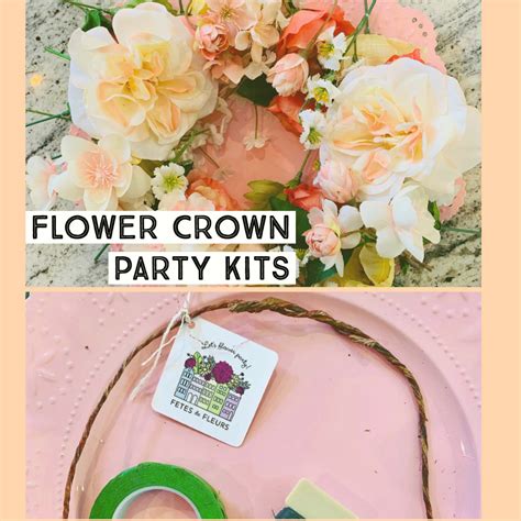 How The Diy Flower Crown Kits Work And Our Flower Crown Orders