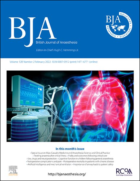 British Journal Of Anaesthesia Elsevier Pharma Solutions
