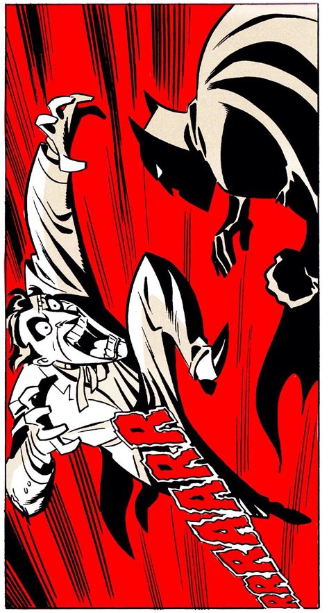 The Joker Attacking Batman From Mad Love By Bruce Timm And Paul Dini