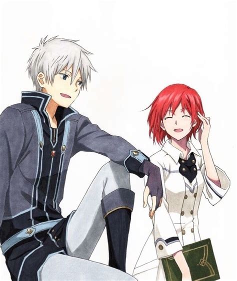Zen Wisteria And Shirayuki Snow White With The Red Hair Anime Red