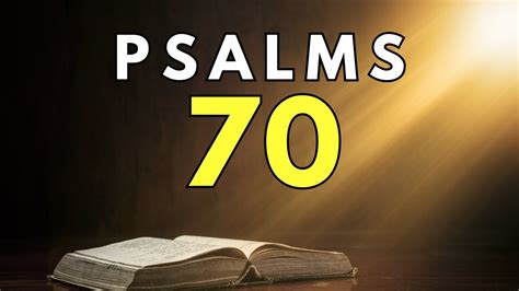 Seek Divine Intervention: A Powerful Prayer Based on Psalm 70 - YouTube
