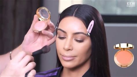 Kim Kardashian Natural Makeup Tutorial Tips For Perfect Eyebrows
