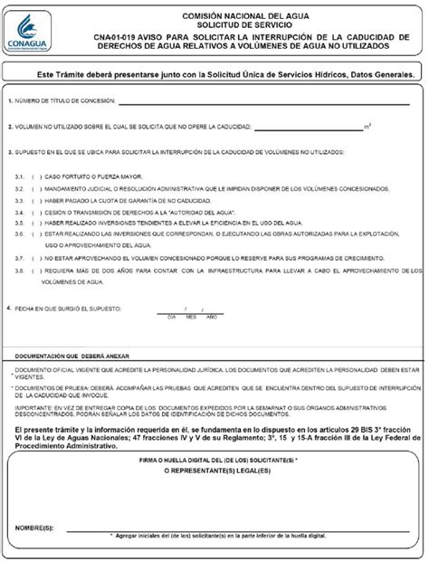 Esta solicitud está disponible en cualquier oficina comercial de sadm y deberá ser acompañada por información. DOF - Diario Oficial de la Federación