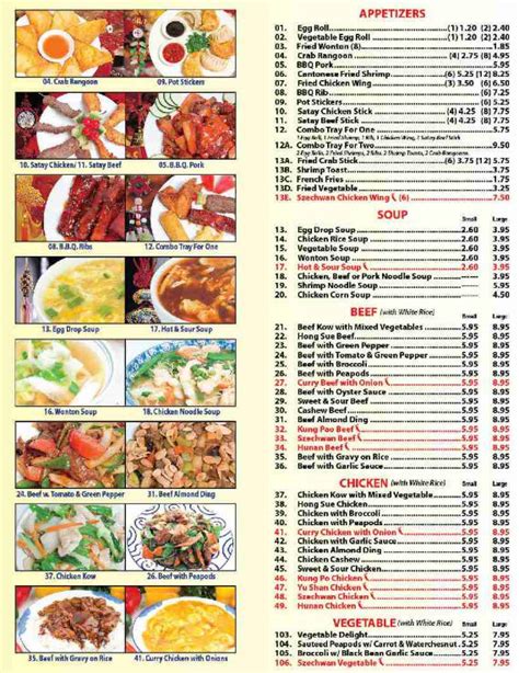 Western menu,menu,european menu,small refreshing menu,small fresh western food menu,light menu. 109390 S. Western - Menu - See Thru Chinese Kitchen #1