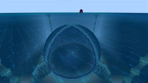 √ Minecraft Glass Dome Underwater 797932 Minecraft Underwater Glass