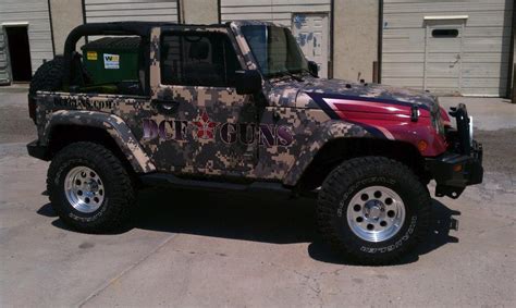 Big Dog Vehicle Wraps And Window Graphics Denver Custom Banners Jeep
