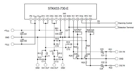 Stk Power Amplifier Circuits W