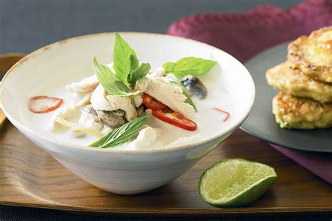 Thai Chicken And Coconut Soup Recipes Au