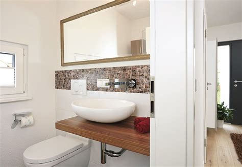 Gäste wc fliesen als optischer hingucker mit funktionalen eigenschaften. Gäste-WC mit Waschtisch und Mosaik Fliesen ...
