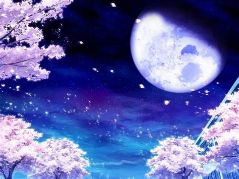 31 Anime Full Moon Wallpaper On Wallpapersafari