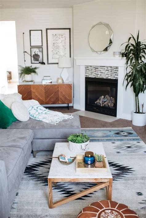 Aubrey Veva Design Relaxed Layered Living Room Living Room Room Design