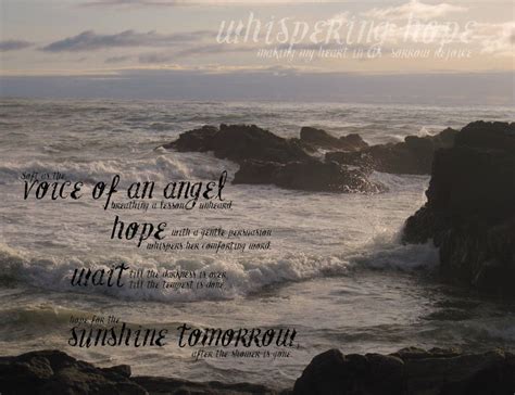 Whispering Hope 16 X 20 Christian Hymn Print Or Canvas Wall Art Of