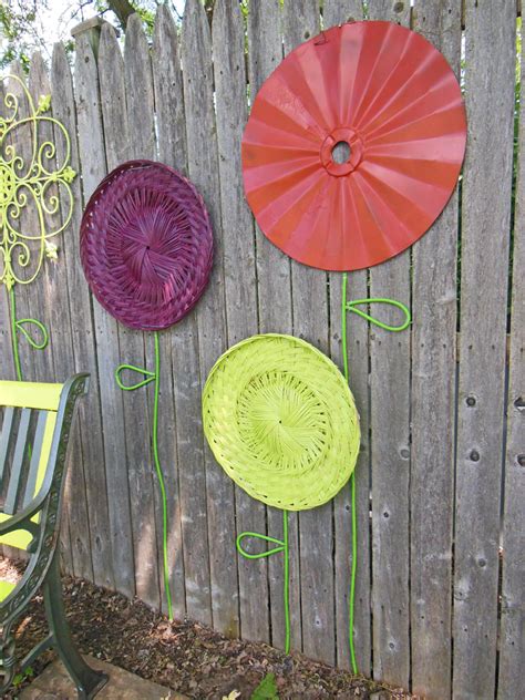 How To Make A Recycled Garden Fence Flower Folk Art