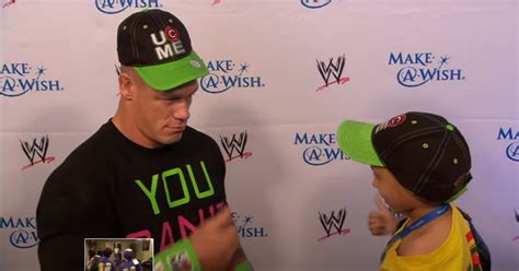 john cena makes another wish come true and the make a wish video goes viral