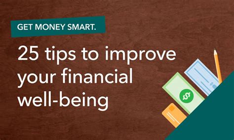 Get money smart. 25 tips to improve your financial well-being
