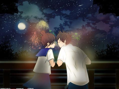 Wallpaper Anime Couple Romantis Anime