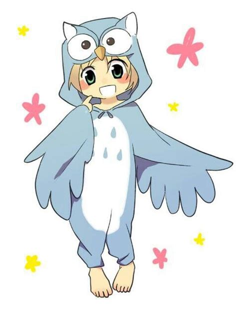 Winter Owl Anime Owl Girl