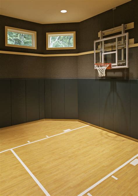 Custom Indoor Sports Court Home Addition By Southampton Builders In